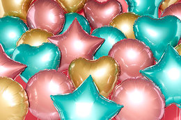 Blanco Vormen Folie Ballonnen