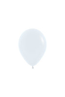 Sempertex Fashion Solid Wit Latex Ballonnen 12cm 50st White 