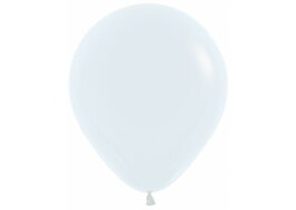 Sempertex Fashion Solid Wit Latex Ballonnen 45cm 25st White