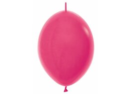 Sempertex Fashion Solid Fuchsia Link-O-Loon Latex Ballonnen 30cm 50st Fuchsia