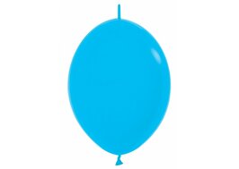 Sempertex Fashion Solid Blauw Link-O-Loon Latex Ballonnen 30cm 50st Blue