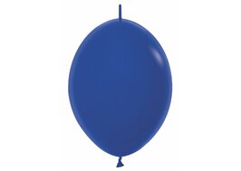 Sempertex Fashion Solid Koninklijk Blauw Link-O-Loon Latex Ballonnen 30cm 50st Royal Blue