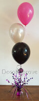 Helium ballonnenboeket met 3 ballonnen