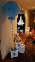 Baby Blauw Cloudbuster met Tule en LEDverlichting