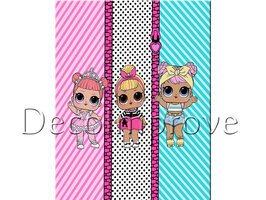 LOL Surprise Backdrop 200x250cm Verhuur