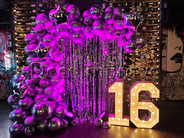 Zilver 'Sweet 16'  Shimmering Setting Small