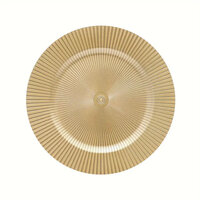 Goud met Strepen Onderbord 33cm Verhuur