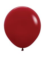 Sempertex Fashion Solid Keizerlijk Rood Latex Ballonnen 45cm 25st Imperial Red