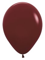 Sempertex Fashion Solid Wijnrood Latex Ballonnen 30cm 50st Merlot