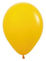 Sempertex Fashion Solid Honing Geel Latex Ballonnen 30cm 50st Honey Yellow