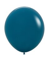 Sempertex Fashion Solid Diepzee BlauwGroen Latex Ballonnen 45cm 25st Deep Teal