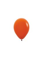 Sempertex Fashion Solid Zonsondergang Oranje Latex Ballonnen 12cm 50st Sunset Orange