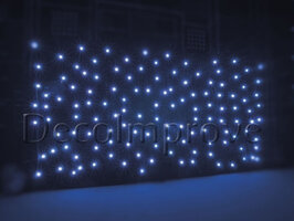 LETsImprove Sterrendoek 6x4m Zwarte stof 192 witte LEDs