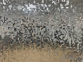 Zilver Lovertjes Shimmerwall Sequin Backdrop 180x180cm Verhuur