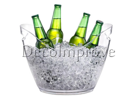 DecoImprove | Flessenkoeler Transparant - Verhuur voor Events