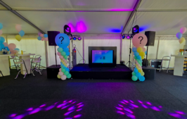 LETsImprove StageDex Compleet Podium 3x2 inclusief afrok en tapijttegels