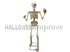 Staand Skelet 150cm Animatron Bewegend Figuur Verhuur