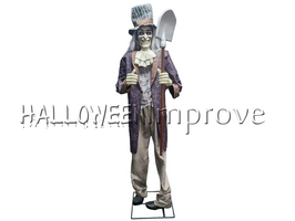 Grafbewaarder Gary Animatron Bewegend Figuur Verhuur