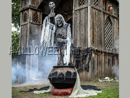 Ketel Griezel Animatron Bewegend Figuur Verhuur