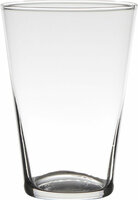 Transparant Conisch Vaas Glas 20cm