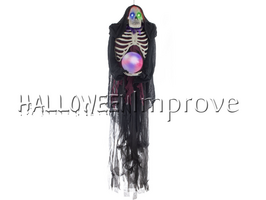 Skelet met Magische Bol Hangdecoratie