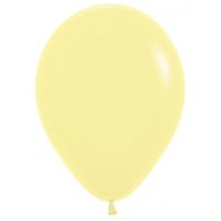Sempertex Pastel Geel Latex Ballonnen 30cm 50st Pastel Yellow