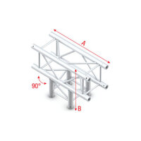 T-Cross 3-way Pro-30 Square P,F,G Truss