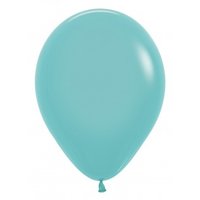 Sempertex Fashion Solid Aqua Blauw Latex Ballonnen 30cm 50st Aquamarina