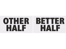 Other Half &amp; Better Half Foto Props Borden