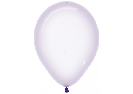 Sempertex Kristal Pastel Lila Latex Ballonnen 30cm 50st Crystal Pastel Lilac