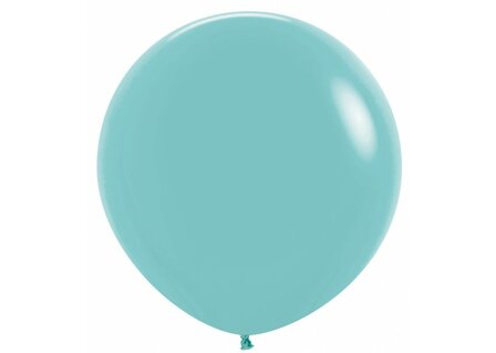Sempertex Fashion Solid Aqua Jumbo Ballon Aquamarine 1st 90cm