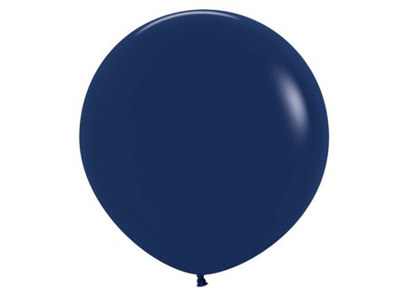 Sempertex Fashion Solid Marine Blauw Jumbo Ballon Navy Blue 1st 90cm