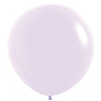 Sempertex Pastel Lila Latex Ballonnen 90cm 1st Pastel Matte Lilac