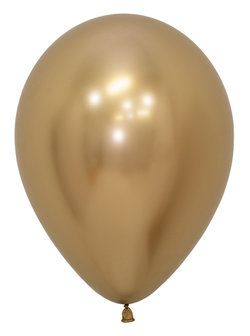 Sempertex Reflex Goud Latex Ballonnen 30cm 50st Reflex Gold