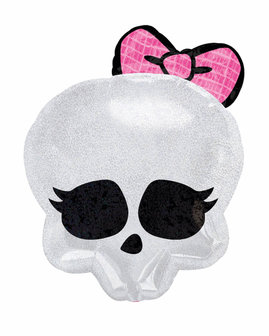 Monster High Schedel Folie Ballon 50cm