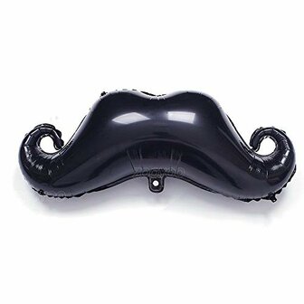 Moustache Snor Folie Ballon 80cm