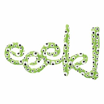 Halloween 'Eeek!' Folie Ballon 93cm