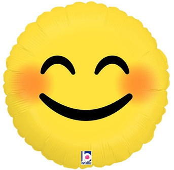 Smile Emoji Folie Ballon 46cm