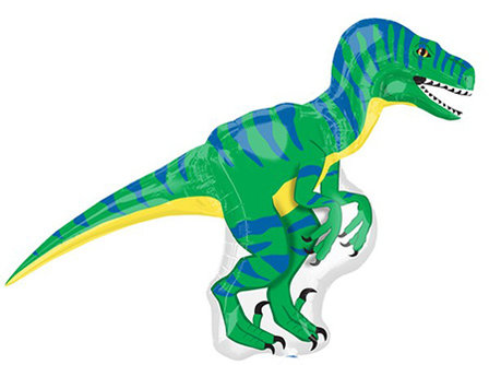 Velociraptor SuperVorm Folie Ballon 58cm