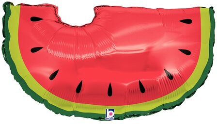 Stukje Watermeloen Folie Ballon 89cm
