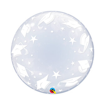 Geslaagd Hoedjes Deco Bubble Ballon 61cm