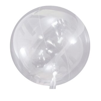 Aqua Balloon Bubble Crystal Clear 47cm