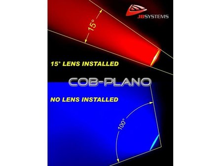JB SYSTEMS COB-PLANO 36Watt RGB COB LED par/spot 15&deg;-100&deg; 