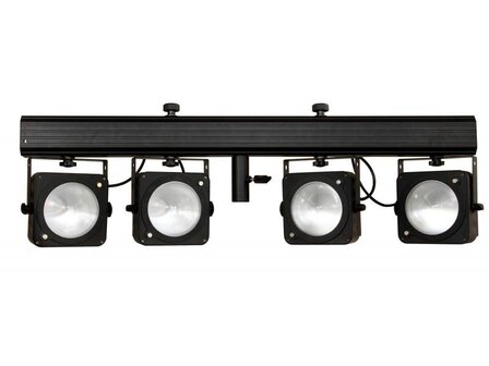 JB SYSTEMS COB-4BAR set powered 4bar 4X 36Watt RGB COB LED + IR + case/bag