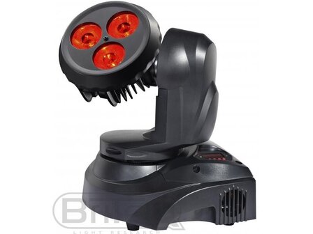 BRITEQ  BT-W30FC Mk2   drie CREE XML LEDs (10W RGBW) LED moving head