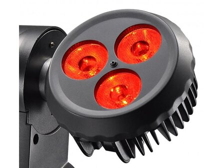 BRITEQ  BT-W30FC Mk2   drie CREE XML LEDs (10W RGBW) LED moving head