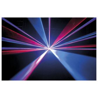 Showtec Galactic RBP-180 180mW rode, blauwe, paarse laser