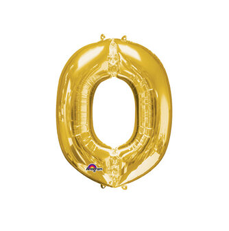 Goud Letter &#039;O&#039; Folie Ballon 40cm