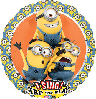 Minions Sing-A-Tune Folie Ballon 71cm