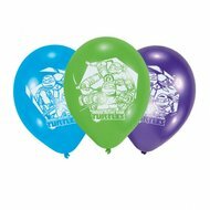 Anagram TM Ninja Turtles Latex Ballonnen Assorti. 6st